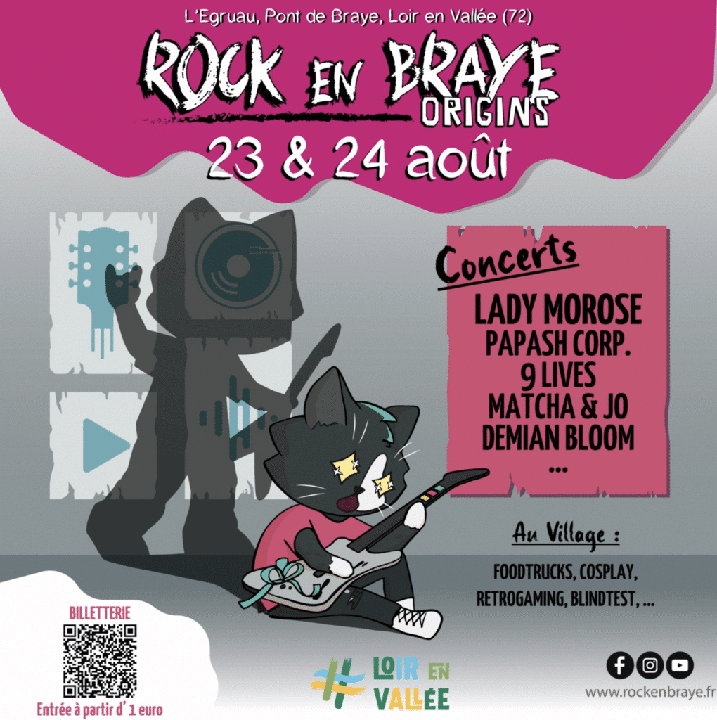 Affiche de Rock en Braye